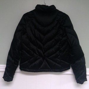 Junior Black Puffy Jacket.